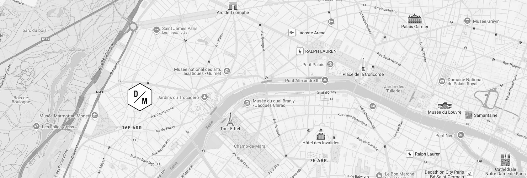 web agency paris dualmedia address map